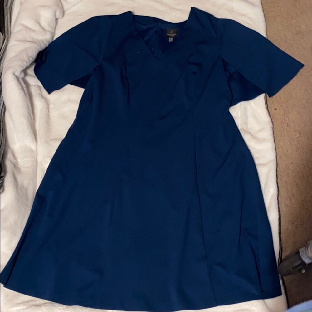 Blue dress